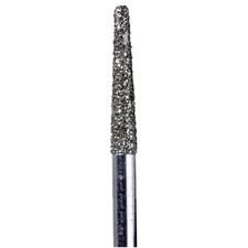 House Brand FG 850.018SC Round End Taper, Super Coarse Grit Diamond Burs, 10/Pk