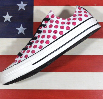 CONVERSE Chuck Taylor 70 ALL-STAR OX Low White Pink Shoe SAMPLE