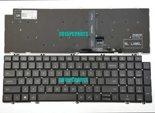 New for DELL Latitude 5520 5521 Precision 3560 3561 Keyboard US backlit