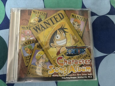 ONE PIECE - CHARACTER SONG ALBUM - ANIME - SOUNDTRACK - CD