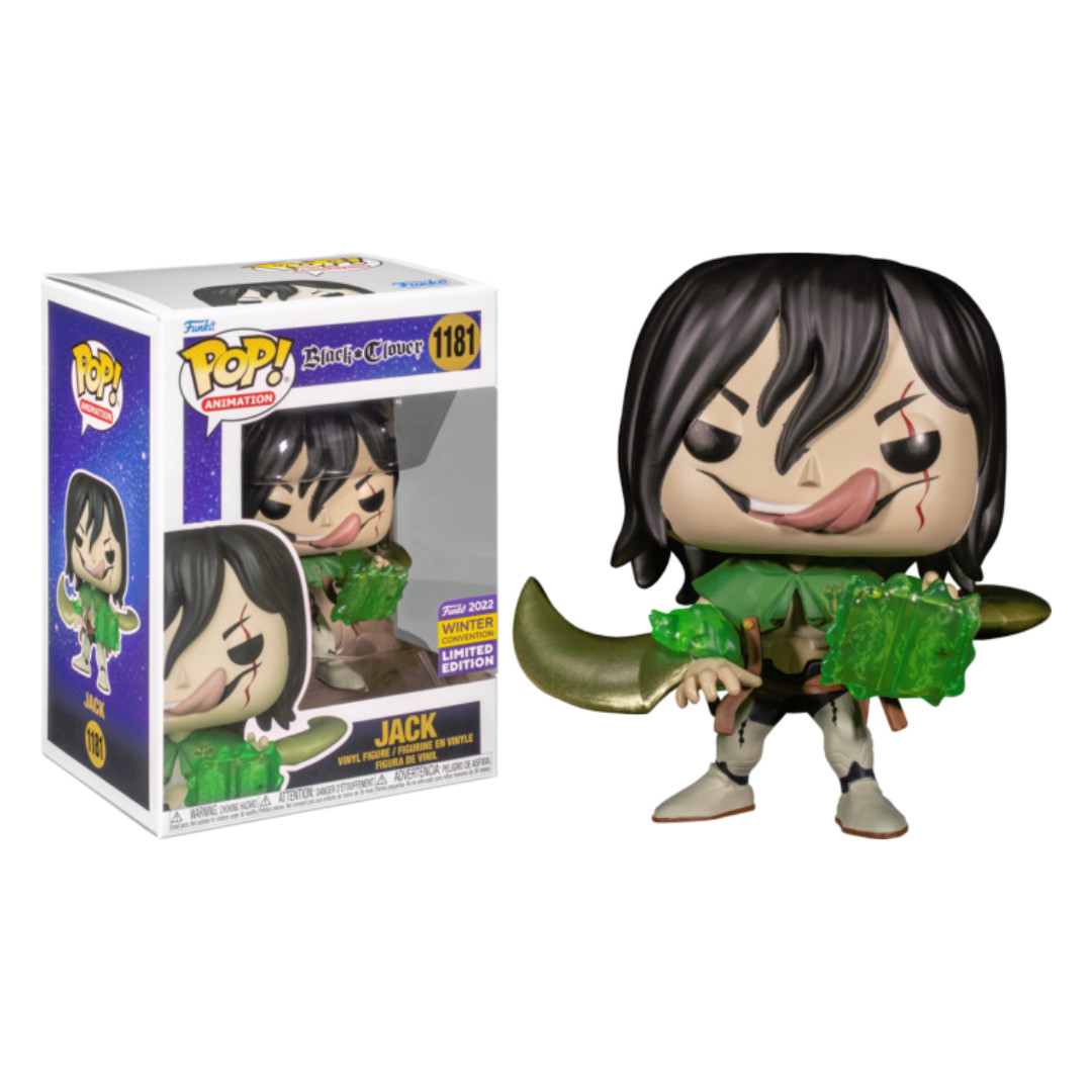 Jack 1181 Funko POP Black Clover figurine pour compléter collection manga