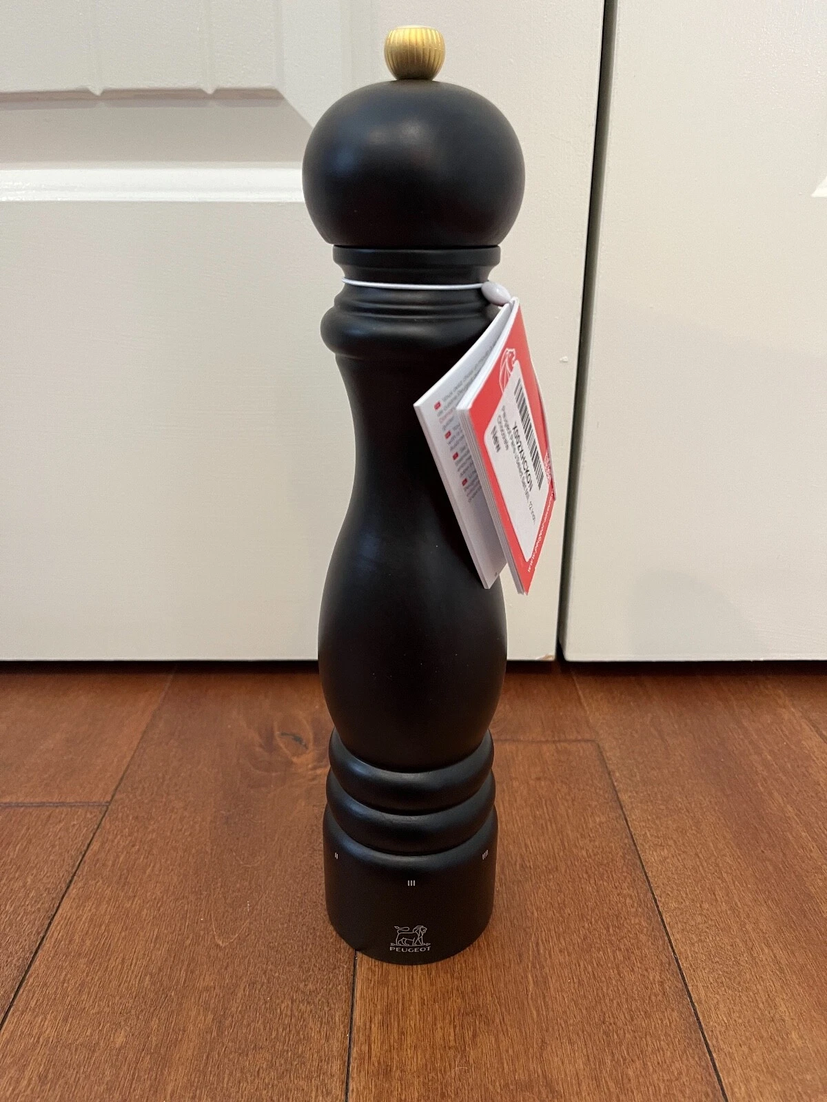 Peugeot Paris u'Select Salt Mill Adjustable Grinder Beechwood Chocolate 12”