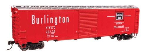 Caja de una sola puerta Walthers Mainline HO Chicago Burlington & Quincy #20150 50' AAR | Zustand: New