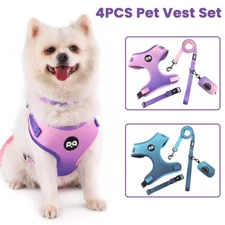 No Pull Dog Pet Harness Adjustable Control Vest Set Dogs XS S M L
