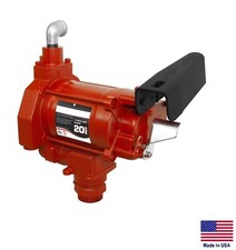 FUEL TRANSFER PUMP for Diesel Fuel, Biodiesel, Gasoline, Kerosene 115V - 20 GPM