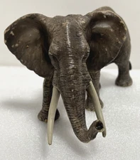 Schleich Elephant Figure D-73527 Retired 4" Tall Collectible