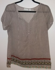 liz claiborne peasant blouse