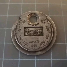 Vtg. SPARK PLUG Taper GAP GAUGE TOOL 'THE GAPPER' 🇺🇸 USA GAP OPENER - mjkST