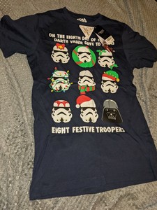 star wars christmas tee shirt