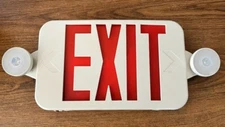 LED Exit Sign Emergency Light
