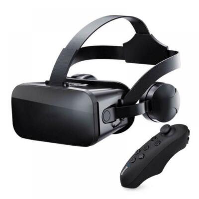 VR Headset Compatible with iPhone & Android Phone - Universal Virtual Reality Go