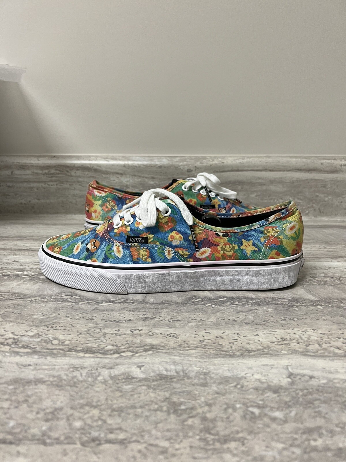 Nintendo Vans Authentic Men's 8.5 | eBay
