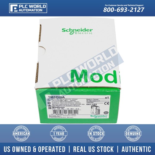 Schneider TM3DI8A Modicon TM3-8 Discrete Input Module Screw Terminals, Brand New - Picture 2 of 6