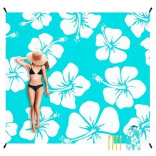 Beach Blanket Waterproof Sandproof 9 Ft X 10 Ft Extra Large Sand Free Beach M...