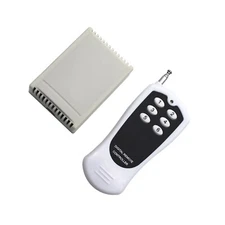 DC12V 6-Channel Relay RF Wireless Remote Control Switch Transmitter Receiver Kit