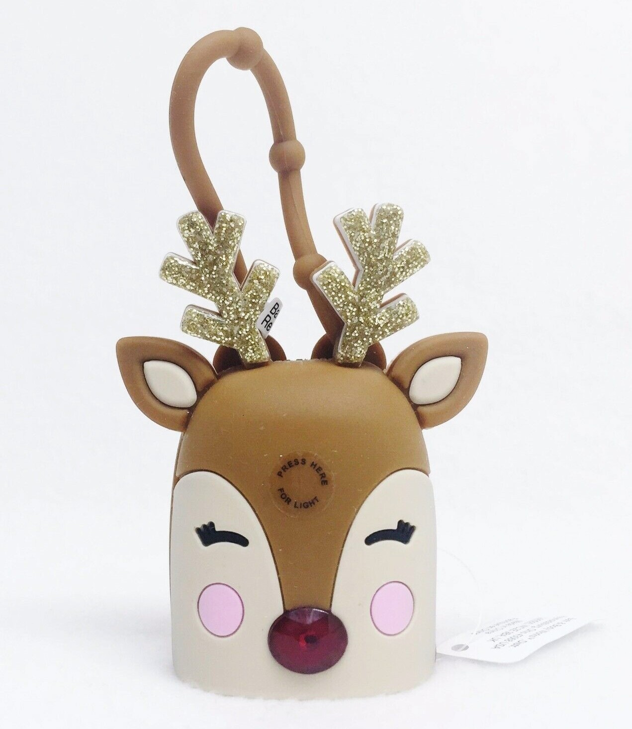 1 Bath & Body Works REINDEER Pocketback Holder Sanitier Carry Case