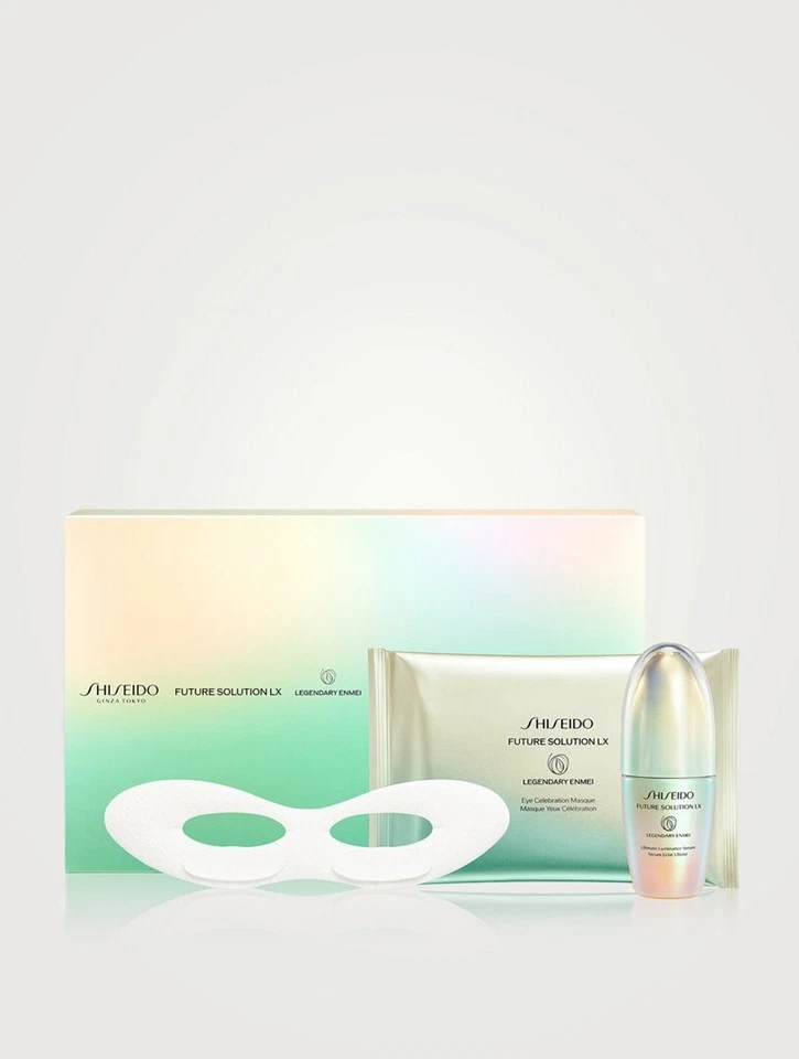 SHISEIDO Future Solution LX Legendary Enmei Ultimate Luminance Serum Set NEW - Image 2 of 4
