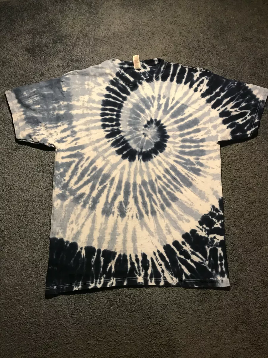 Navy blue hotsell tie dye shirt