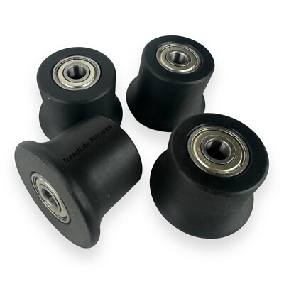4 x Bowflex Roller seat trolley wheels Blaze Classic, Elite, Motivator 2, PR1000