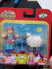 NIP Vintage WOW toys BEST BUDDIES play set GIRL BACK PACKER W/SHEEP EN-71 ASTM