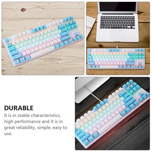 Mechanische Blaue Welle Tastatur Hintergrundbeleuchtete Spieltastatur - Bild 11 von 12