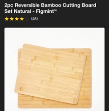 Figmint Bamboo Cutting Board