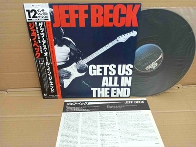 JEFF BECK Gets Us All In The End 12-3P-660 JAPAN 12inch w/OBI 64075