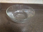 Pyrex 7404-s Clear Glass Ribbed Design 4.5L / 4.5qt Mixing Bowl-some Scratching