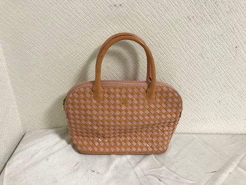 BALLY Leather Woven Handbag 21a