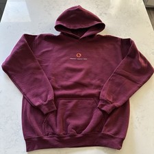 Primitive x Naruto Shippuden Itachi Burgundy Graphic Pullover Kids Hoodie XL