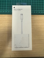 Apple USB-C Digital AV Multiport Adapter A2119 4K HDMI USB-C Genuine Brand New