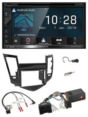Kenwood DAB TMC USB 2DIN Lenkrad Bluetooth Navigation für Chevrolet Cruze 05/200