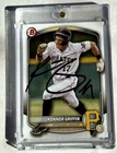 Konnor Griffin 2025 Bowman Paper Signed Card IP  Autographed Pirates MLB