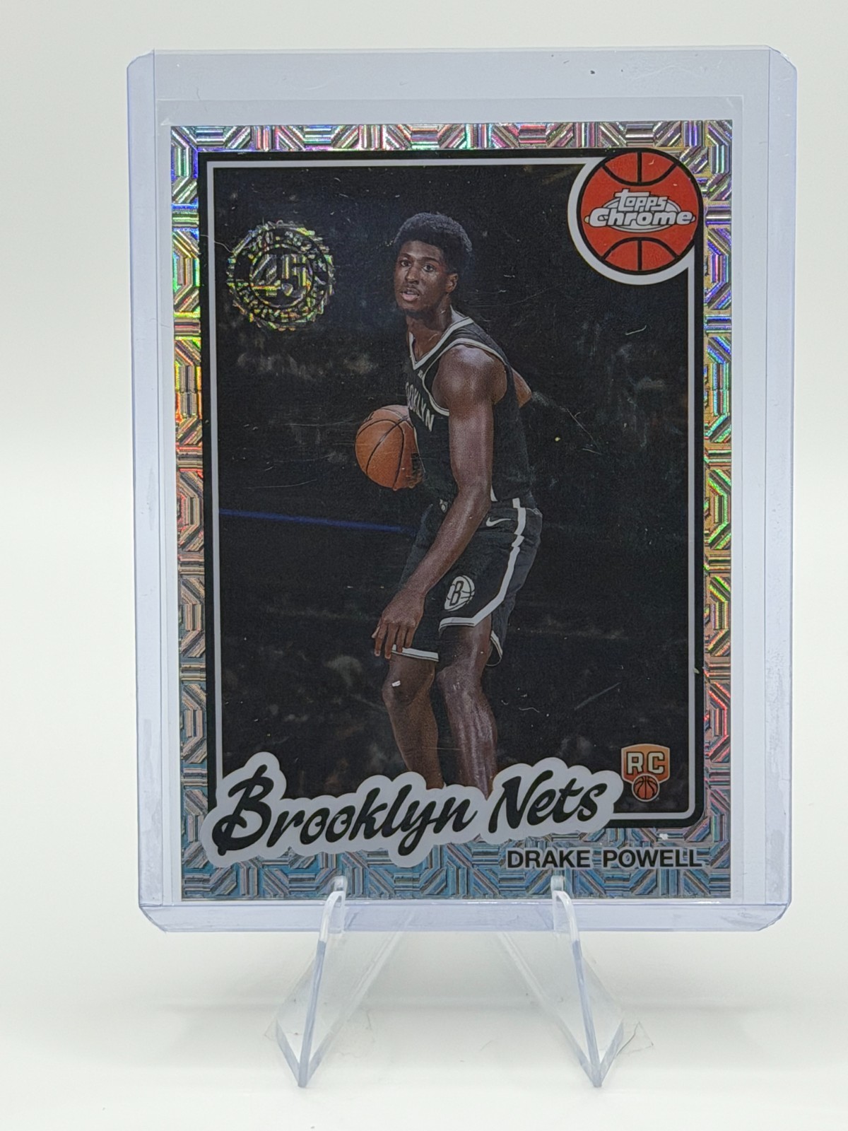 2025-26 Topps Basketball Chrome Silver Pack Drake Powell RC Rookie Mojo