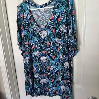 Koolaburra by UGG Tropical Print V-Neck Dress