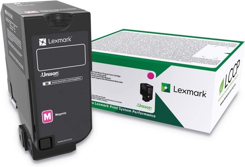 Lexmark High Yield Magenta Return Program Toner Cartridge for US Government, - 第 1/1 張圖片