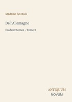 Madame De StaëL | De L'allemagne | Taschenbuch | FranzöSisch (2026)