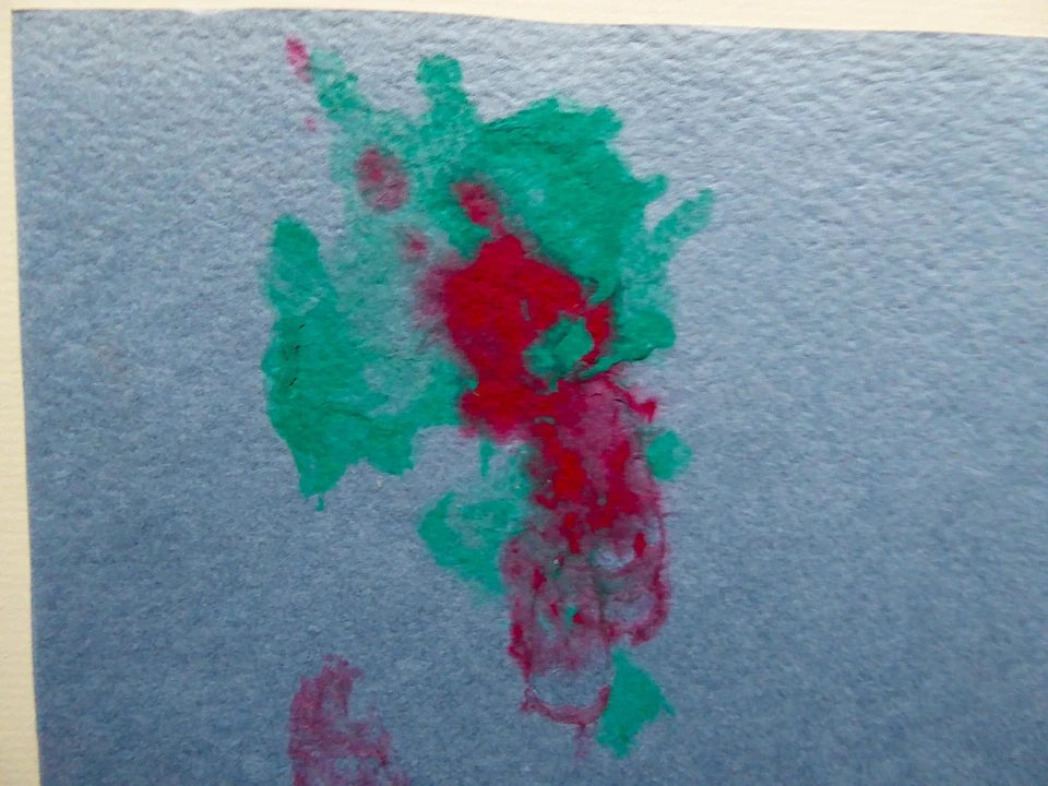 RICHARD TUTTLE - ORIGINAL AQUARELL - AUS: "CHAOS - DIE FORM" - HANDSIGNIERT - Bild 2 von 4