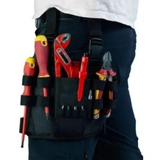 Tool Pouch Holster with Belt Clip Electrician Utility Mini Tool Organizer Bag