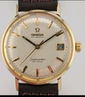 Omega Seamaster DeVille - Beautiful Watch! Cal 563 -Vintage Linen - 14K GF / SS