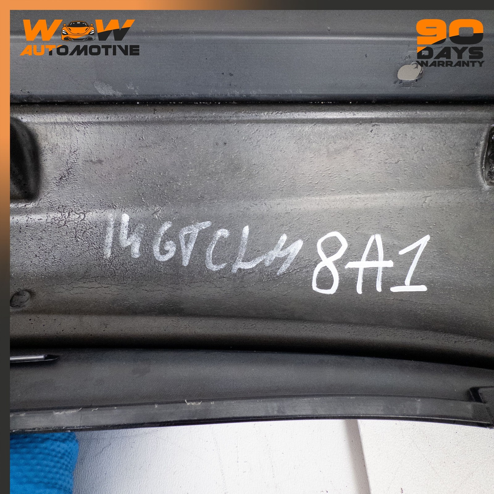 12-17 BENTLEY CONTINENTAL GT LEFT DRIVER SIDE SKIRT ROCKER PANEL TRIM BLACK OEM
