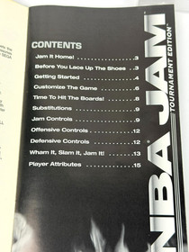 NBA Jam Tournament Edition For The Sega Saturn CIB w/ Reg card