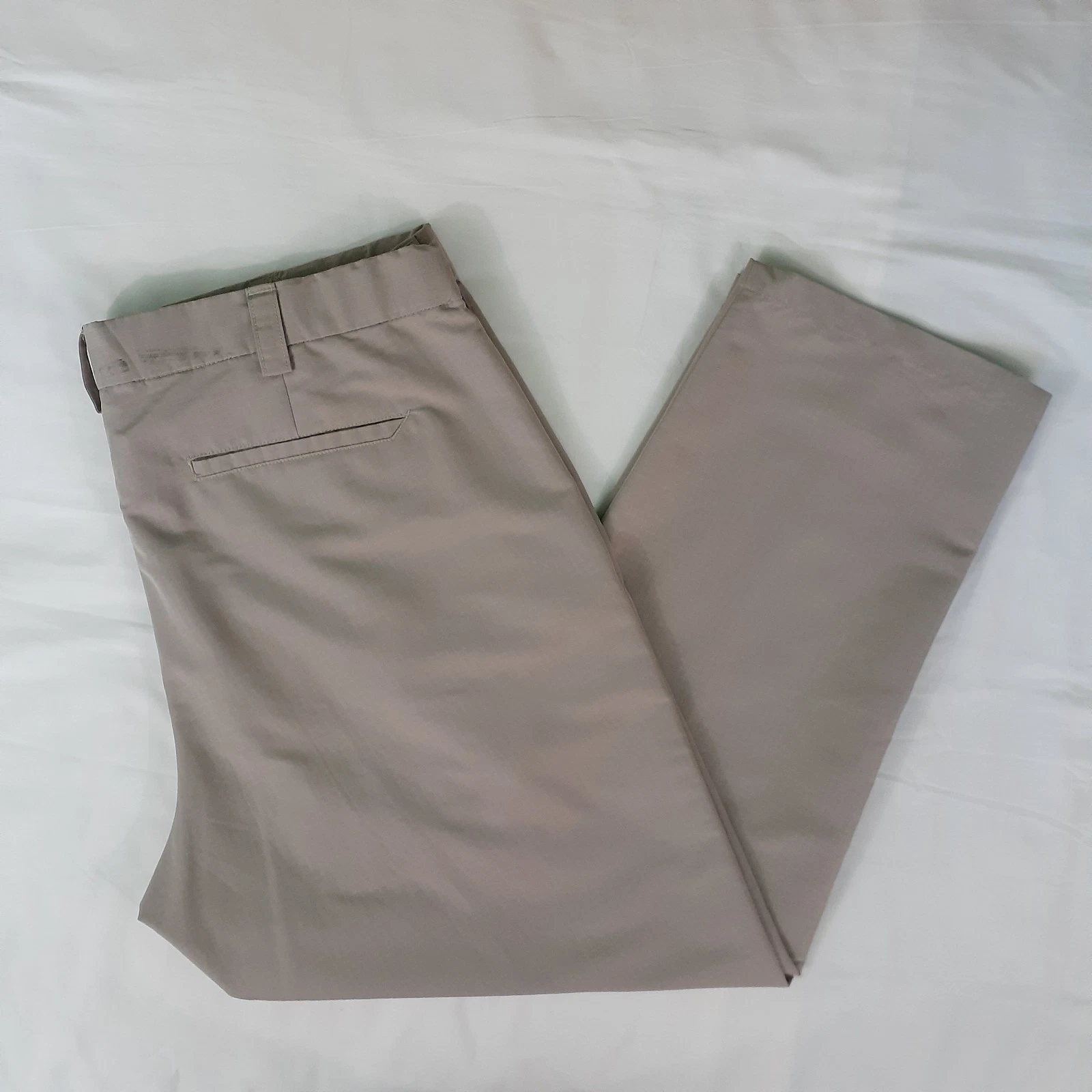5.11 511 Tactical Pants Mens 42x30 Brown Ripstop Lightweight Built-In Flex Logo