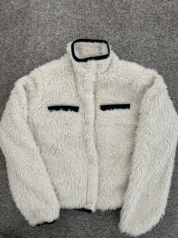 Thread Supply Women’s Teddy Faux Fur Jacket Size Medium