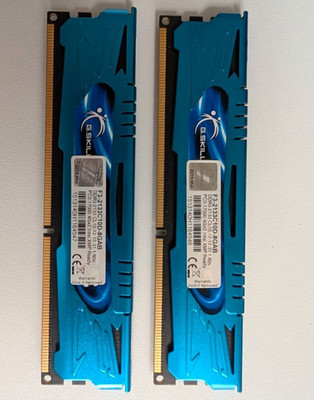 G.SKILL DDR3-2133 PC3-17000 8GB (2x4GB) DIMM RAM Kit XMP F3-2133C10D