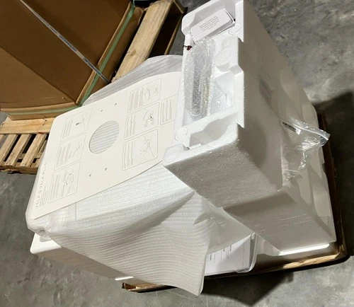 Signature Hardware 473603 Vela Plus 1 GPF Toilet -  Seat Included - White*NEW* - Picture 2 of 11