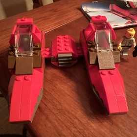 Lego Star Wars Twin Pod Cloud Car #7119 100% Complete W/Box, Manual & Lobot