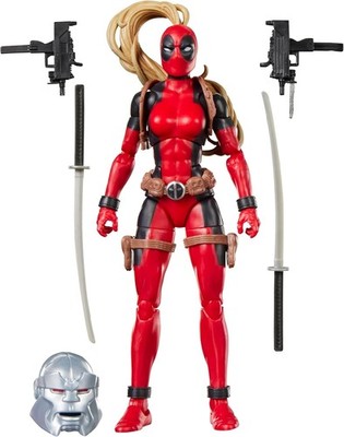 IN STOCK Marvel Legends Series Lady Deadpool, Comics 6-Inch Scale Action