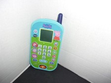 Vtech Peppa Pig Let  s Chat Learning Phone Talking Peppa Toy Pretend Play Cell