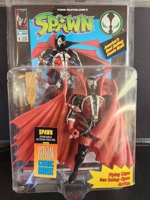 NEW RARE 1994 McFarlane Flying Cape Blue Variant Spawn Series 1 